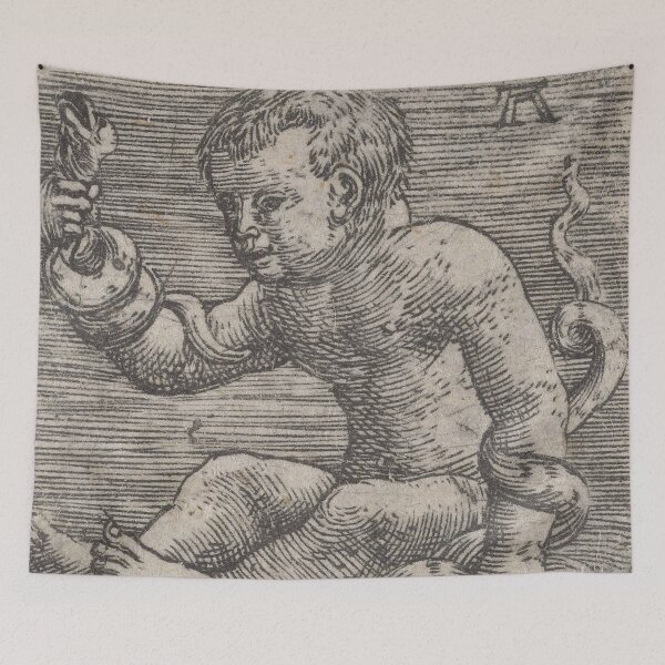 Item preview, The Young Hercules Killing a Snake designed and sold by AnimaliaStar.