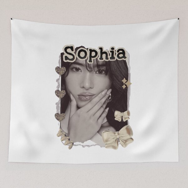 Item preview, KATEYE Sophia Kpop Y2K Group Scrapbook Collage Cozy Y2K Vintage Design designed and sold by HELL0WBELLO.