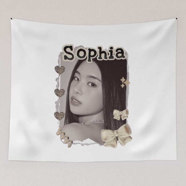 Item preview, KATEYE Sophia Kpop Y2K Group Scrapbook Collage Cozy Y2K Vintage Design designed and sold by HELL0WBELLO.