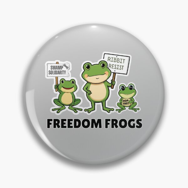 Item preview, Freedom Frogs designed and sold by LewpyG.