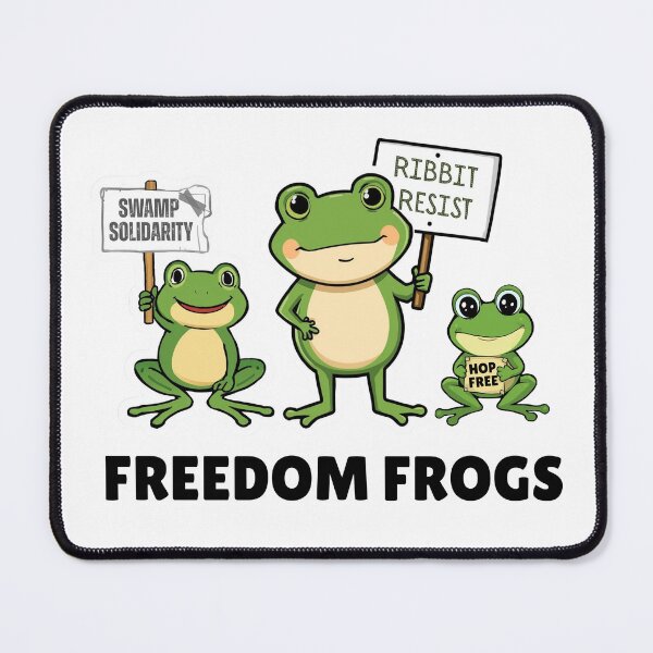 Item preview, Freedom Frogs designed and sold by LewpyG.