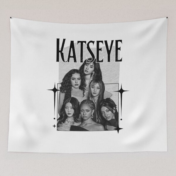 Item preview, KATEYE Kpop Y2K Group Scrapbook Collage Cozy Y2K Vintage Design designed and sold by HELL0WBELLO.