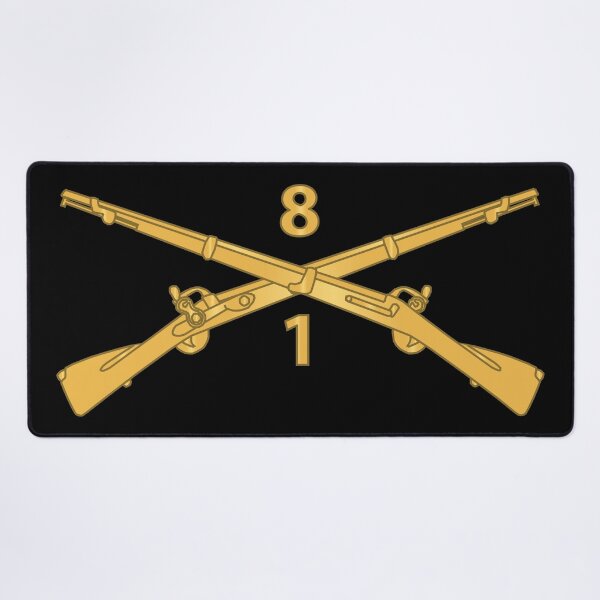 Item preview, Army - 1st Battalion, 8th Infantry Regiment Branch wo Txt 300 designed and sold by Military Insignia Products.