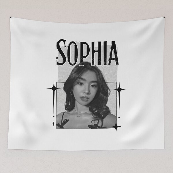 Item preview, KATEYE Sophia Kpop Y2K Group Scrapbook Collage Cozy Y2K Vintage Design designed and sold by HELL0WBELLO.
