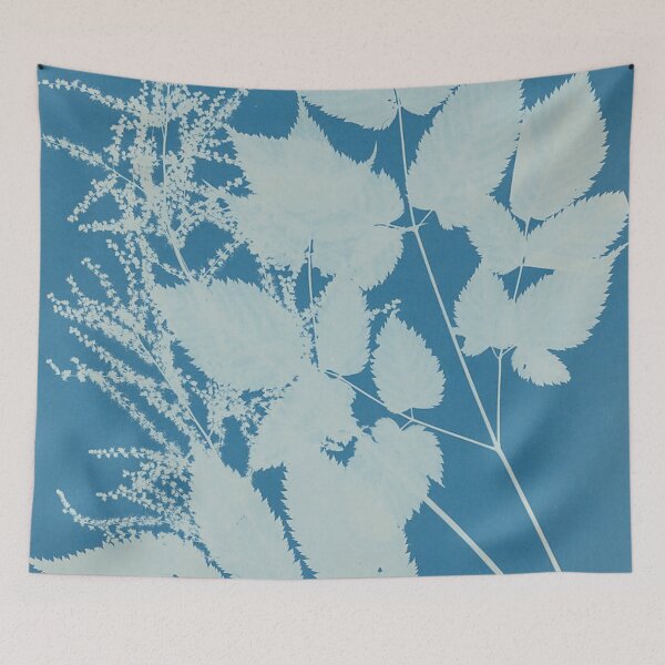 Item preview, Cyanotype of Spiraea aruncus (Tyrol) designed and sold by AnimaliaStar.
