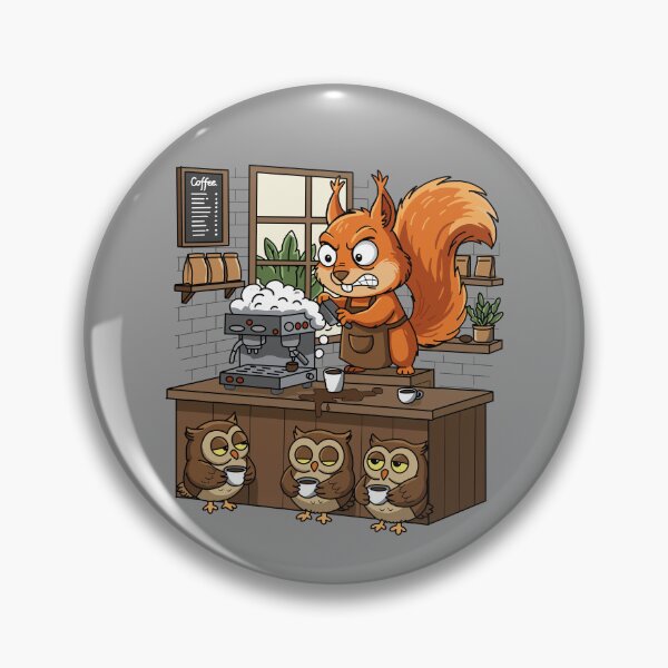 Item preview, Nutty Barista designed and sold by ilikemooses.