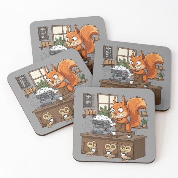 Item preview, Nutty Barista designed and sold by ilikemooses.