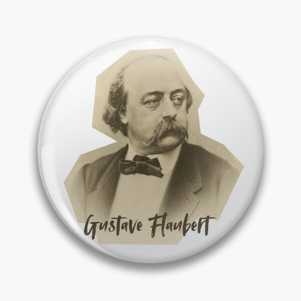 Item preview, Portrait of Gustave Flaubert designed and sold by Filologica.