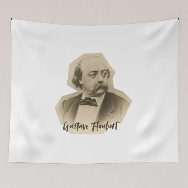 Item preview, Portrait of Gustave Flaubert designed and sold by Filologica.