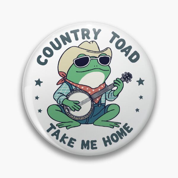 Item preview, Country Toad Take Me Home designed and sold by Gkinoki.