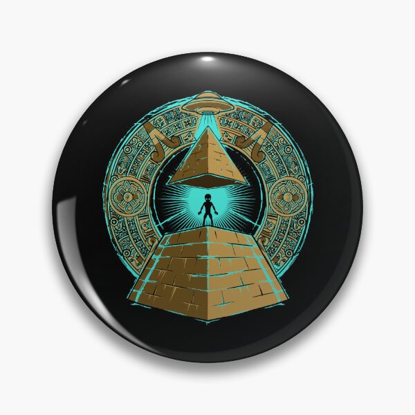 Item preview, Alien meditating in the pyramids designed and sold by Joncasmiart.