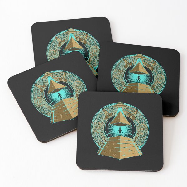 Item preview, Alien meditating in the pyramids designed and sold by Joncasmiart.