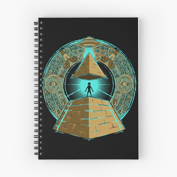 Item preview, Alien meditating in the pyramids designed and sold by Joncasmiart.