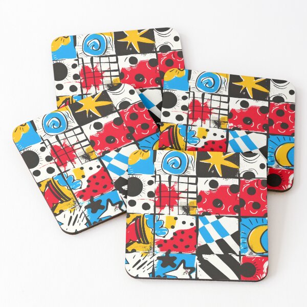 Item preview, Pop Art Colorful Comic Book Panel Design Pattern designed and sold by DEC02.