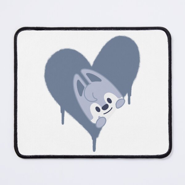 Item preview, Stray Kids Bang Chan - dominATE : celebrATE - SKZOO Wolf Chan heart designed and sold by 0627june.