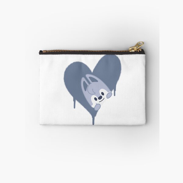 Item preview, Stray Kids Bang Chan - dominATE : celebrATE - SKZOO Wolf Chan heart designed and sold by 0627june.
