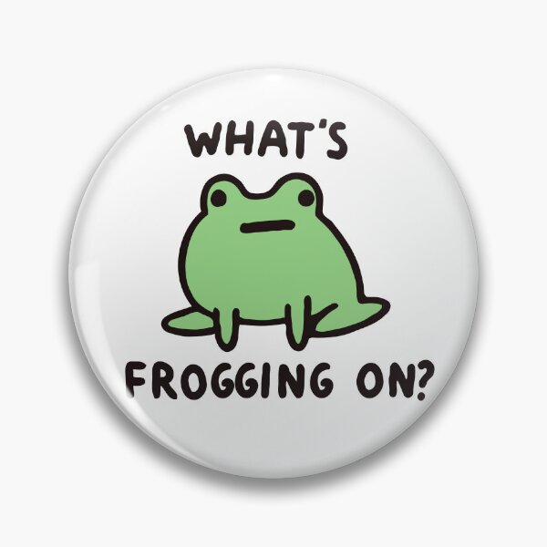 Item preview, What's Frogging On designed and sold by Gkinoki.