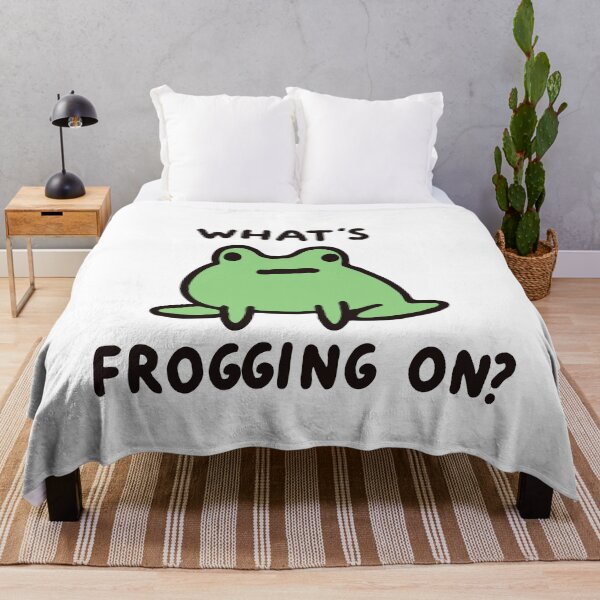 Item preview, What's Frogging On designed and sold by Gkinoki.