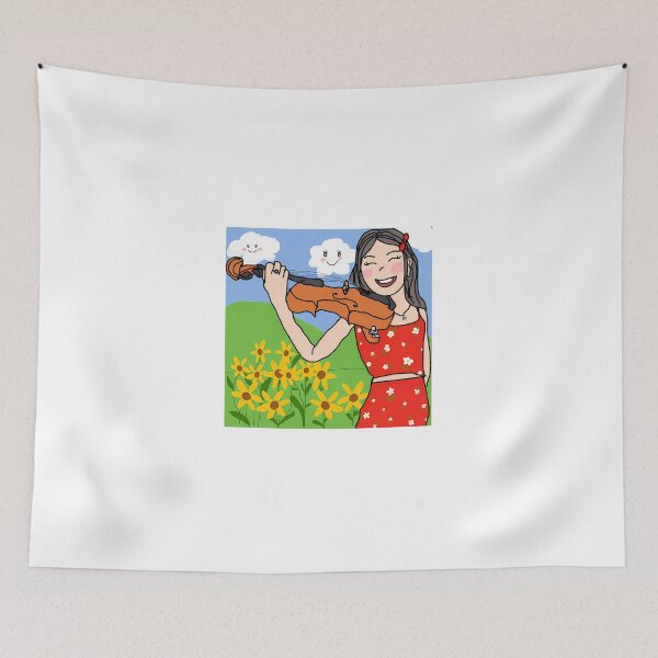 Item preview, Girl Playing Violin  designed and sold by JeffranoDavis.