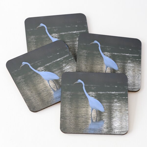 Item preview, Great White Egret in the pond designed and sold by Glennphotos.