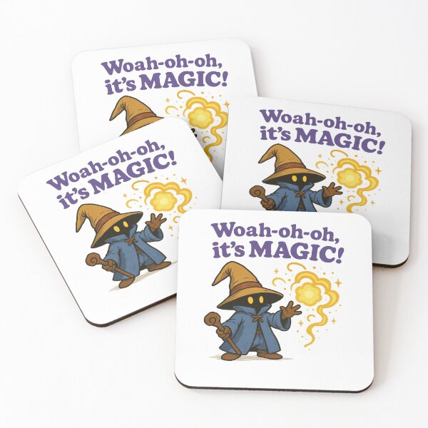 Item preview, Black Mage Woah, it's Magic designed and sold by Rickyricardont.