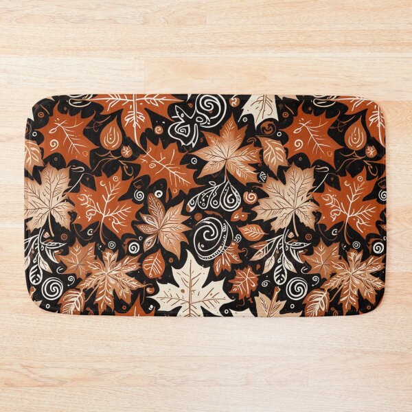 Item preview, Whimsical Fall Leaves designed and sold by Fabricbella.