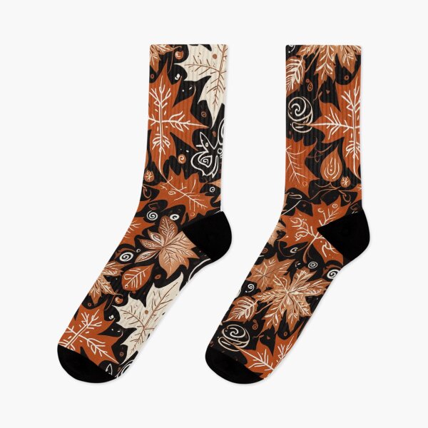 Item preview, Whimsical Fall Leaves designed and sold by Fabricbella.
