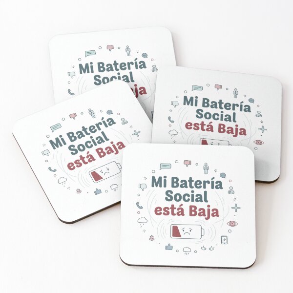 Item preview, My Social Battery is Low - Funny Design for Introverts, Socially Exhausted designed and sold by jduran25.