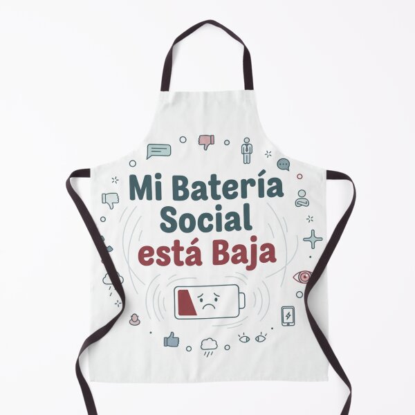 Item preview, My Social Battery is Low - Funny Design for Introverts, Socially Exhausted designed and sold by jduran25.