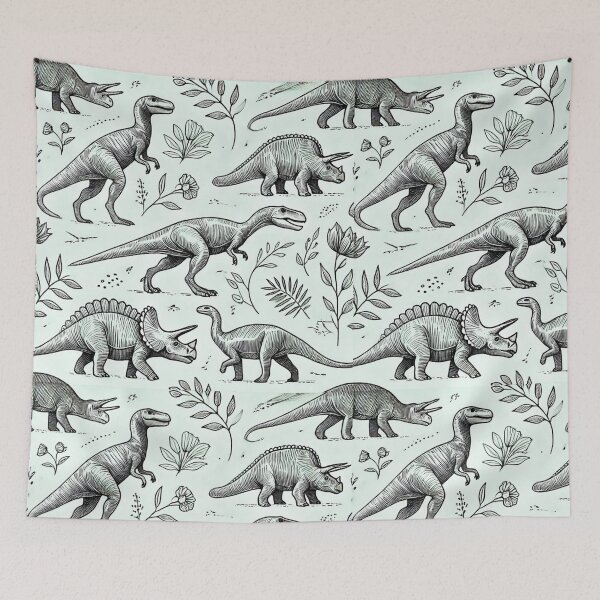 Item preview, dinosaur themed  designed and sold by TEEJAMBOREE.