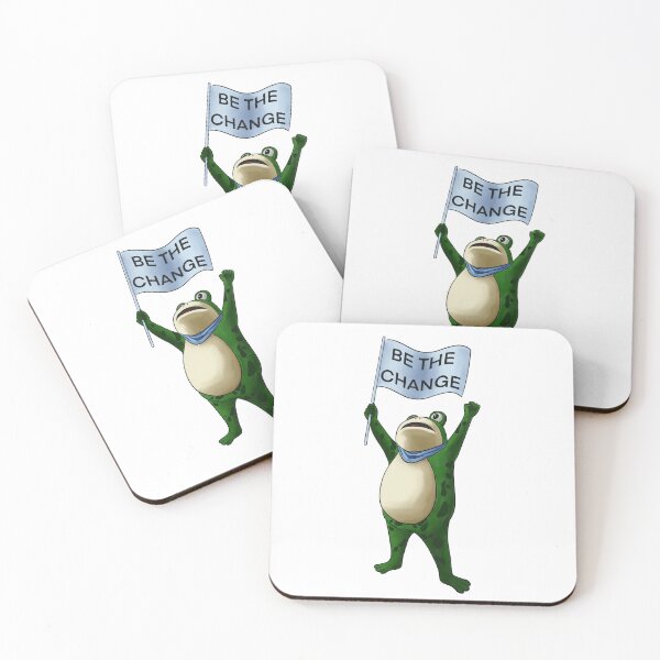 Item preview, Be The Change designed and sold by bubblecat1324.