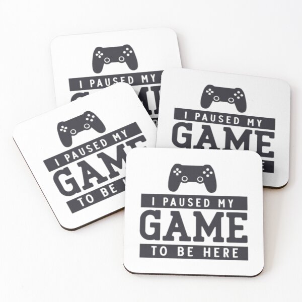 Item preview, I Paused My Game to Be Here designed and sold by EpicCoolClothes.