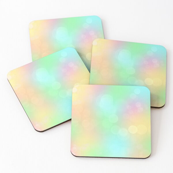 Item preview, Soft Pastel Rainbow Bokeh Background designed and sold by AiAiny.