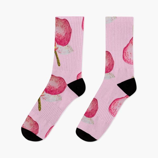 Item preview, Watercolor: Pink orchid designed and sold by DoodlesByPapaya.