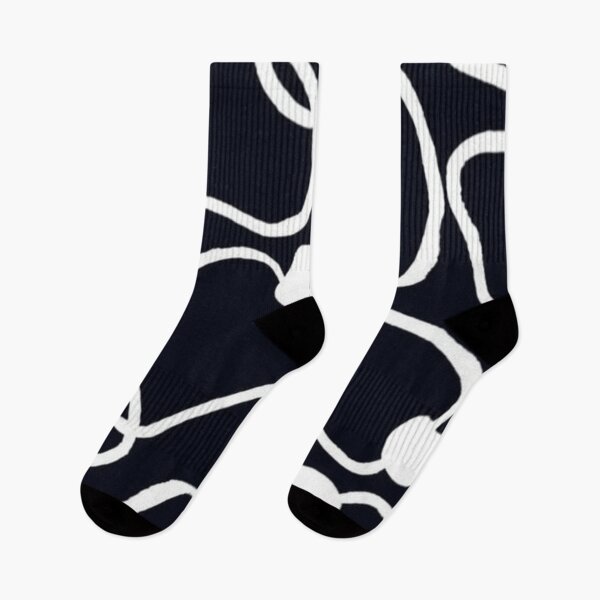 Item preview, Abstract minimal modern black and white pattern  designed and sold by PATTERN4PATTERN.