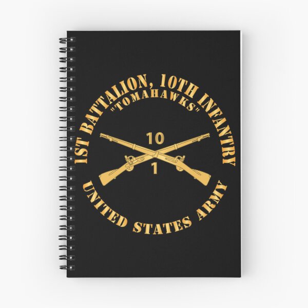 Item preview, Army - 1st Battalion, 10th Infantry Regiment Branch - Tomahawks - US Army X 300 designed and sold by Military Insignia Products.