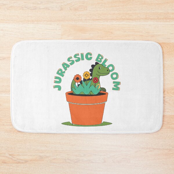 Item preview, Jurassic Bloom - Dinosaur in Flower Pot designed and sold by TerScott.