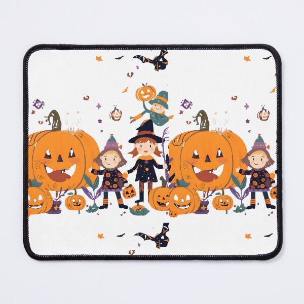 Item preview, Adorable Children's Halloween Party with Witches and Pumpkins designed and sold by VibranPalette.