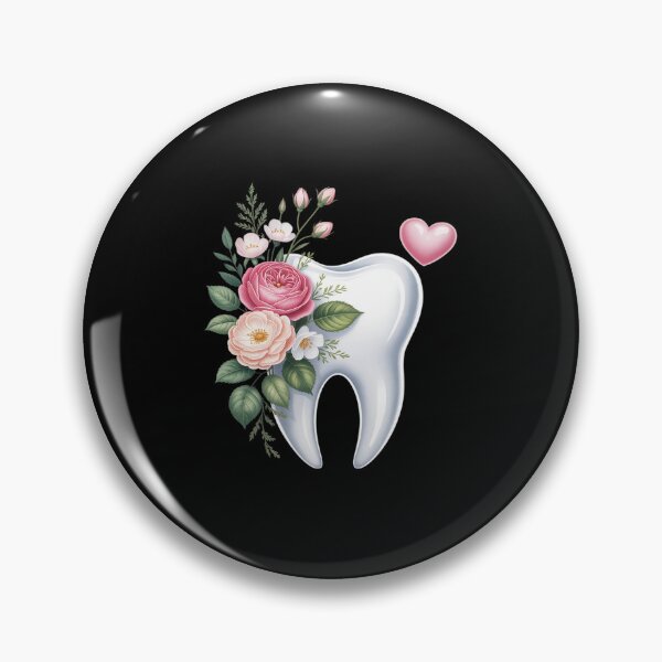 Item preview, Dentist Dental Assistant Oral Hygienist Tooth Flower designed and sold by LeeEvans222.