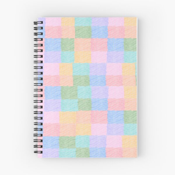 Item preview, Soft Pastel Gingham Patchwork Checkerboard Pattern Sticker designed and sold by TheRosyCanvas.
