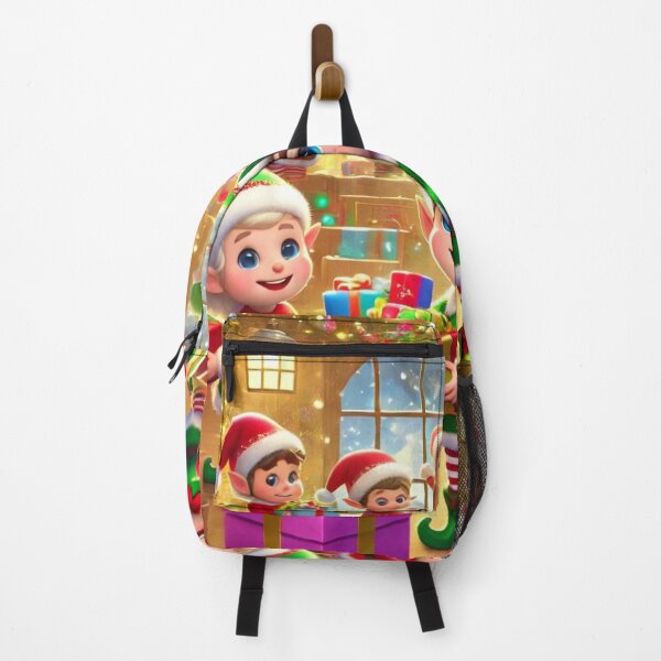 Item preview, Elves on the Go! – Santa’s Workshop Christmas Art designed and sold by DJRob1337 Productions.
