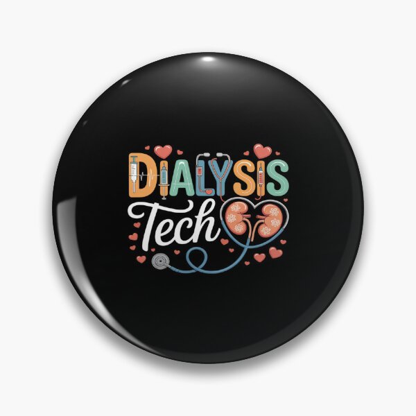 Item preview, Dialysis Tech Kidney Team Tech Nurse Stethoscope RN Flower designed and sold by LeeEvans222.
