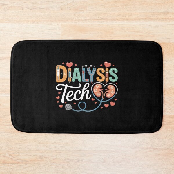 Item preview, Dialysis Tech Kidney Team Tech Nurse Stethoscope RN Flower designed and sold by LeeEvans222.