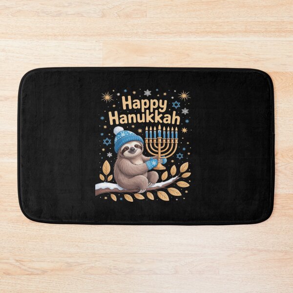 Item preview, Happy Hanukkah Sloth designed and sold by VladoZork.