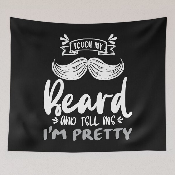 Item preview, Funny Beard Lover T-Shirt – Touch My Beard designed and sold by LashondaGreen89.