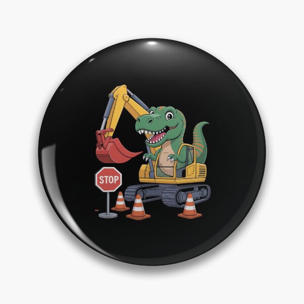 Item preview, Dinosaur Excavator Dino Construction Dig Machine Heavy Equip designed and sold by LeeEvans222.