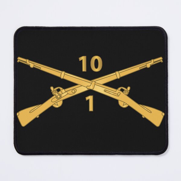 Item preview, Army - 1st Battalion, 10th Infantry Regiment Branch wo Txt X 300 designed and sold by Military Insignia Products.