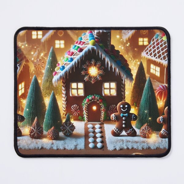 Item preview, Gingerbread Dreams – Cozy Christmas Kitchen Art designed and sold by DJRob1337 Productions.