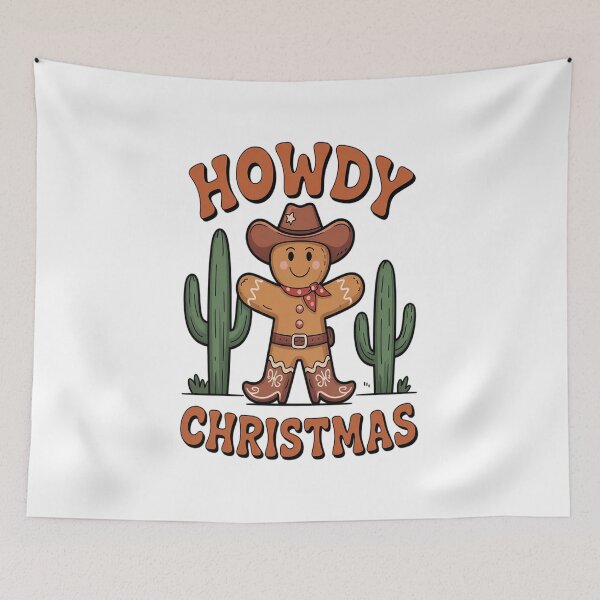 Item preview, Howdy Christmas Gingerbread Man Christmas Season designed and sold by VladoZork.
