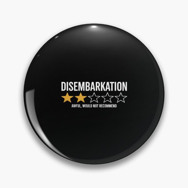 Item preview, Disembarkation Awful Would Not Recommend Funny Cruise designed and sold by LeeEvans222.